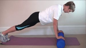 Using foam rollers for Pilates